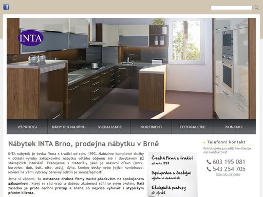 nábytek inta - nábytek brno, prodejna nábytku v brně, nábytek inta - nábytek na míru brno