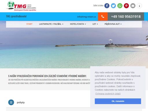 tmg lastminute online cestovní kancelář nabízí: last minute zájezdy, výhodné letenky a klubová dovolená