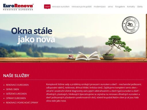 zajišťujeme kompletní servis, renovaci, seřízení a opravy dřevěných eurooken, nebo dveří.