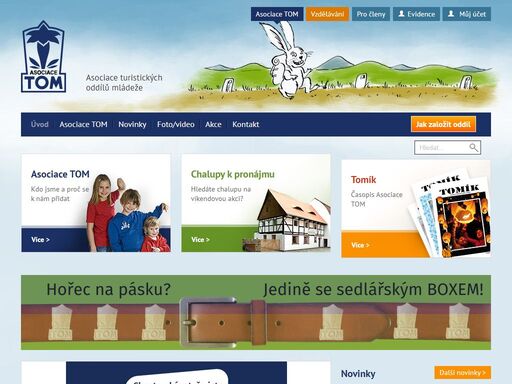 asociace turistických oddílů mládeže čr (asociace tom, a-tom) je spolek dětí a mládeže s celorepublikovou působností zaměřený především na turistiku a tábornictví.