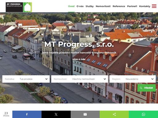 každý den stovky nových nemovitostí, reality. nemovitosti na prodej či pronájem v každém místě. přehledný katalog realit.