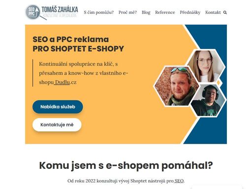 zlatý shoptet partner a e-commerce specialista se zaměřením na seo a ppc reklamu. zbavujeme klienty závislosti na ppc reklamě už od 20 000 kč / měsíčně.