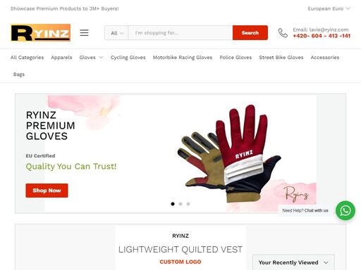ryinz connects you with trusted wholesale suppliers & manufacturers worldwide. get quality products & seamless global trade solutions.