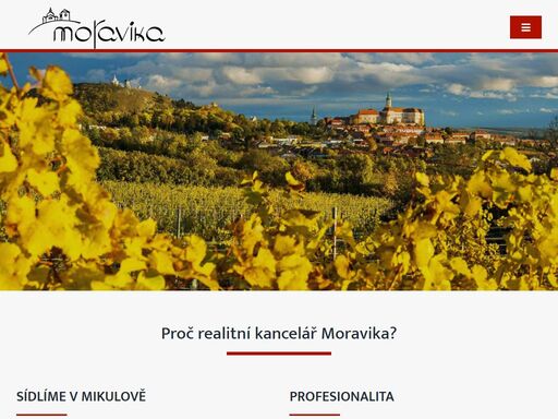jsme společností orientující se na realitní trh v v prostoru mezi znojmem, brnem a hodonínem. pomůžeme vám s prodejem i koupí nemovitostí.