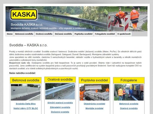 dodáváme a montujeme silniční svodidla ocelová, betonová a mobilní. svodidla jsou vždy originální a certifikovaná.