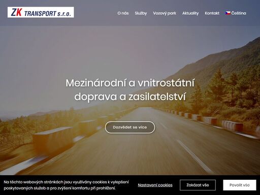 mezinárodní a vnitrostátní doprava a zasilatelství zk transport s.r.o. je mladá společnost zakládající si na seriózním jednání a hledání efektivních řešení.