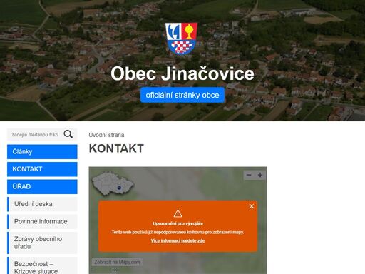 kontakt - obec jinačovice adresa: obecní úřad jinačovice 83, 664 34 kuřim ičo, dič: ičo: 00281883, dič: cz00281883