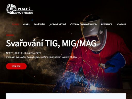 jádrové vrtání - vrtání průměru 12 až 500 mm,svařování tig, mig/mag, realizace a servis vodojemů a čističek odpadních vod včetně oprav. ocelové konstrukce