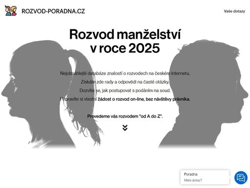 velký průvodce rozvodem a aktuální informace o rozvodu manželství pro rok 2025