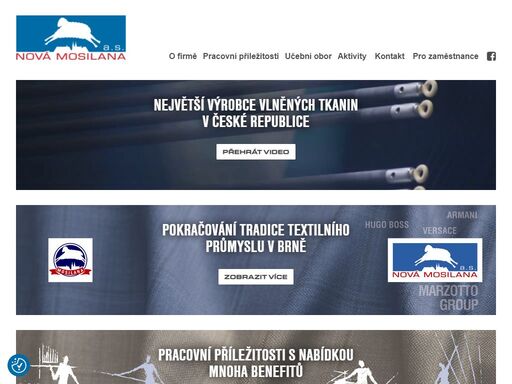 nová mosilana je největším výrobním závodem italského koncernu marzotto group a největším výrobcem vlněných tkanin v evropě. tradice textilní výroby v brně tak nejen pokračuje, ale získala na světovém významu.