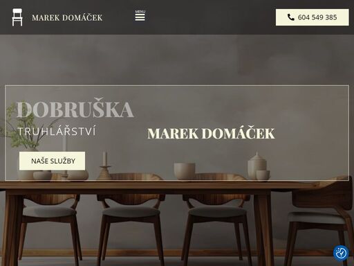 marek domáček nabízí zakázkovou výrobu nábytku, kuchyní, vestavěných skříní a interiérových doplňků v dobrušce. kvalitní zpracování na míru dle vašich představ.