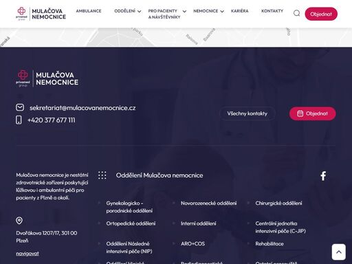 mulačova nemocnice plzeň