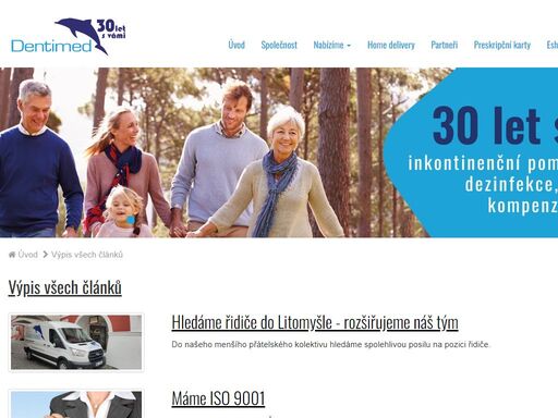 distributor zdravotnických potřeb