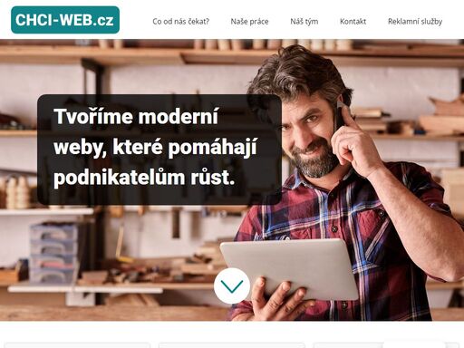 tvoříme moderní weby, které pomáhají podnikatelům růst. garantujeme dodržení domluvených termínů a profesionální zpracování i pro malé projekty.