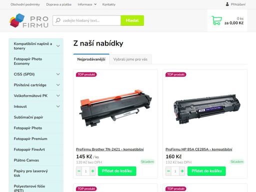 levný tisk, inkoust, ciss, cartridge, tonery, náplně, cartridge, sublimacé, tisk, fotopapír 