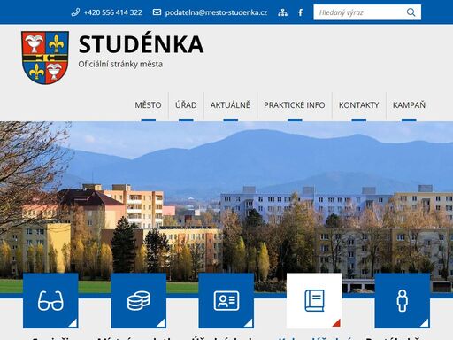 oficiální stránky města studénka