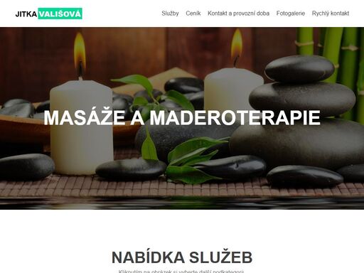 masáže