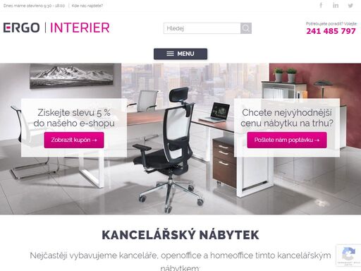nejčastěji vybavujeme kanceláře, openoffice a homeoffice tímto kancelářským nábytkem: kancelářský nábytek hobis ergonomické židle výškově stavitelné stoly zdravotní židle therapia vysouvací zásuvka do stolu kancelářský nábytek exner kancelářský nábytek vasa konferenční židle a křesla proč si nákup u nás zamilujete i vy? výrazné množstevní;slevy pro kusový prodej nabízíme kupón na slevu na našem eshopu. pro […]