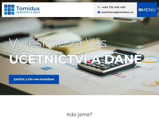 ing. eva tomíčková, účetní a daňová poradkyně s 15letou praxí, nabízí služby v oblasti účetnictví, daní a mzdové agendy. spolupracujeme s malými a středními firmami i osvč po celé čr.