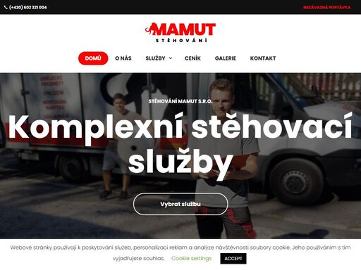 profesionální a rychlé stěhování. poskytujeme komplexní stěhovací služby po celém území české republiky i do všech členských zemí eu, a to nonstop.