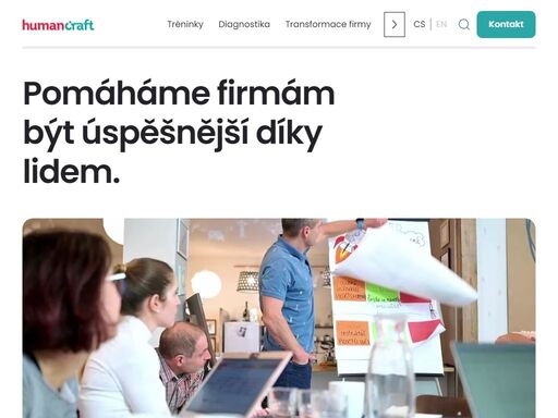 každé prostředí vyžaduje vyladěnou kombinaci nástrojů a technik. my v humancraftu využíváme světově vyzkoušené rozvojové nástroje a přidáváme k nim i vlastní produkty - vyvinuté na základě dlouholetých zkušeností s mnoha klienty a rozvojem jejich lidí. naše motto: pomáháme firmám být úspěšnější díky lidem.