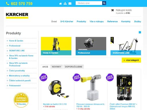 úvod - čistící stroje a technika karcher je vhodná do domácnosti i pro profesionální úklidové firmy. pořiďte si naše čistící stroje kärcher a úklid vás bude bavit.