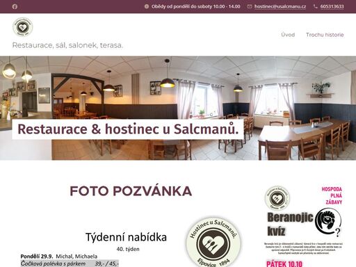 středa - čtvrtek 17.00 - 22.00