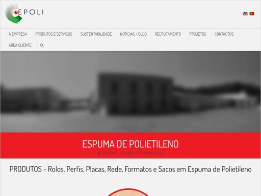 epoli produtor de espuma de polietileno, rolo (foam+), perfil (eprofil), placas (eplank), rede, formatos, sacos 100% reciclável, para embalagem e isolamento