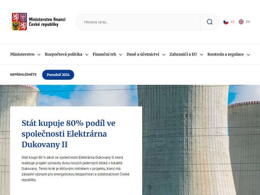 www.mfcr.cz