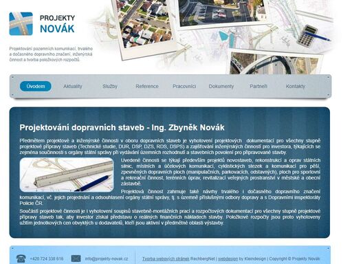 projekty dopravních staveb