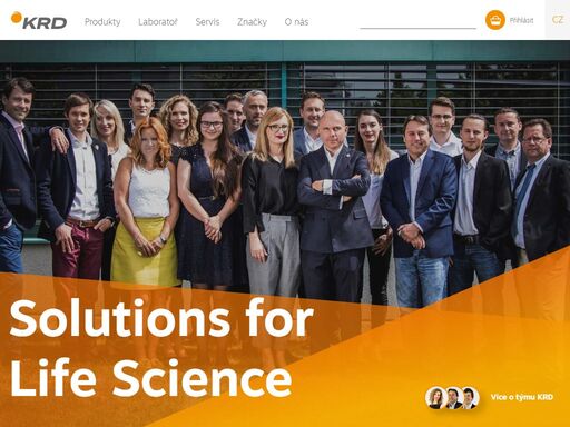 krd je soukromá distribuční společnost zaměřená na prodej produktů a poskytování služeb v oblasti „life science“, ale i na vlastní výzkum a vývoj.