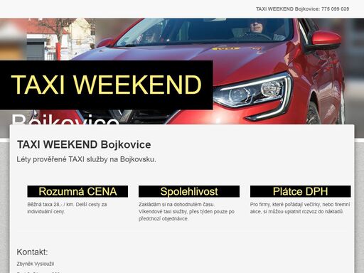 www.taxibojkovice.cz