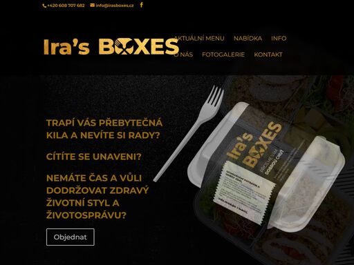jsme první a nejdéle působící firma v oblasti krabičkové diety a změny stravovacích návyků v brně! ira’s boxes jsou časem prověřená kvalita, na které stojí celá firemní filozofie.
