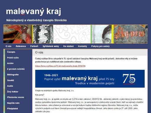 národopisný a vlastivědný časopis slovácka