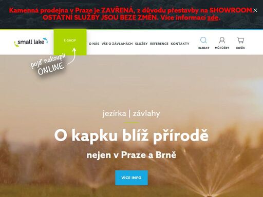realizace, servis a projekce zavlažovacích systémů. prodáváme veškerý sortiment zboží pro automatické závlahové systémy.