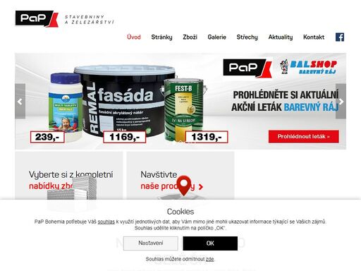 nejen střechy do celé čr.  máme čtyři kamenné prodejny a dva eshopy. naše prodejny akceptují platby platebními kartami.