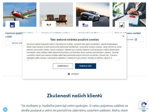 jsme součástí renomia network a poskytujeme komplexní služby v oblasti pojištění a risk managementu s individuálním přístupem.