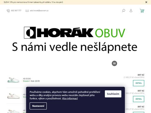 vítejte v našem obchodě. vážený návštěvníku,dovolte nám poděkovat vám za návštěvu těchto stránek. bude nám potěšením splnit vám jakýkoliv požadavek, třeba i méně tradičního rázu. prodejem obuvi se totiž zabýváme přes 20 let a jsme zvyklí na náročné zákazníky, kterými můžete být i vy.