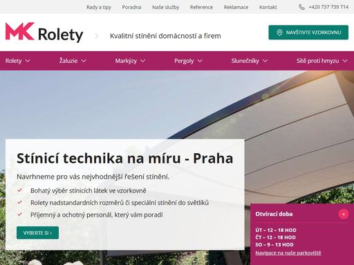 stínící techniku dodáváme od prověřených a kvalitních výrobců na míru. poskytujeme kompletní servis od zaměření žaluzií a rolet až po jejich montáž.
