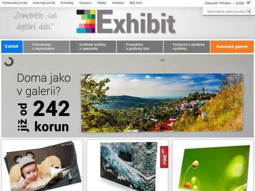 velkoformátový tisk fotoobrazy a reprodukce za vynikající ceny, fineart reprodukce, karikatury a koláže