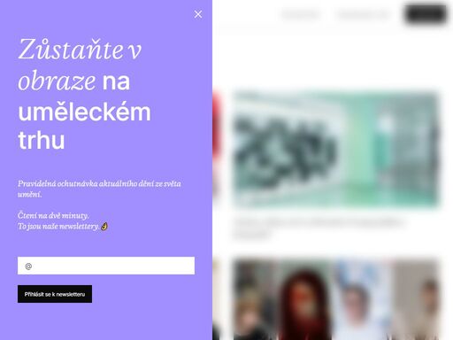 vybíráme kvalitní díla z ateliérů velkých jmen současné české scény napříč generacemi.