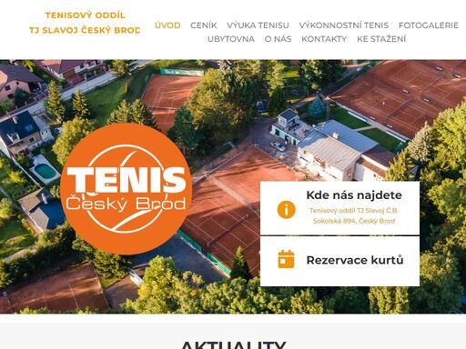 aktuality - tenis český brod