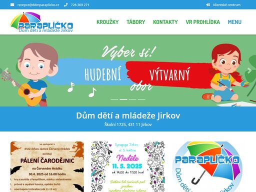 popis stránek, žádné odkazy, pouze text