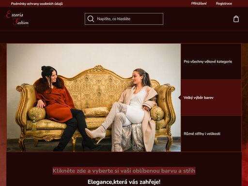 homepage, estoria fashion