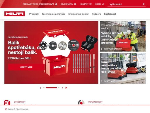 stroje, technologie a software pro stavební průmysl - naše produkty krásně zapadají do sebe, takže je můžete použít pro návrh, instalaci i správu budov.