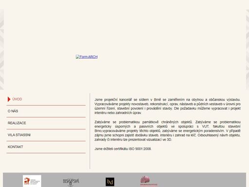 projekty staveb, interiéry a realizace