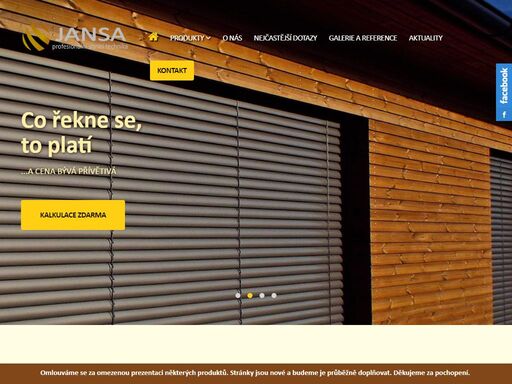 působíme na trhu stínící techniky v dodávkách a montážích žaluzií, rolet, markýz atd. ke dnešnímu dni již máme za sebou několik tisíc, troufám si říci spokojených zákazníků.