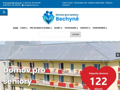 domov pro seniory bechyně je příspěvkovou organizací s právní subjektivitou, jejímž zřizovatelem je jihočeský kraj.