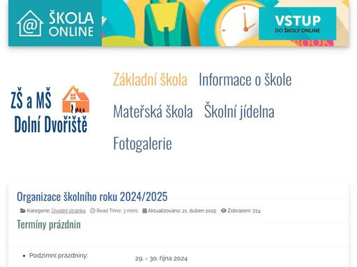 základní škola, mateřská škola, dolní dvořiště