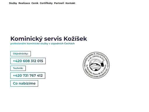 kominictví plzeňsko - michal kožíšek, kominík pro plzeň a okolí. poskytujeme kompletní kominický servis, opravy a vložkování komínů. provádímě kontrolu a čištění spalinových cest pro všechny druhy paliva.